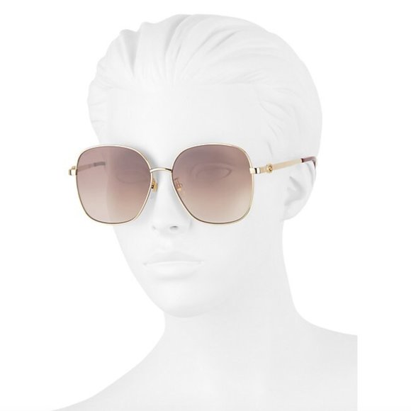 Gucci Cut Out 61MM Square Sunglasses - Like New (worn twice) main image 6